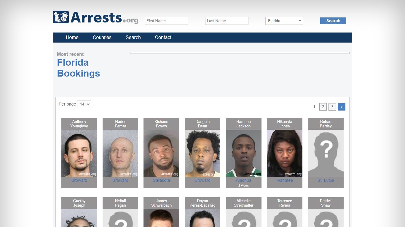 Florida Arrests and Inmate Search